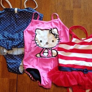 Girls 4t swimsuit bundle